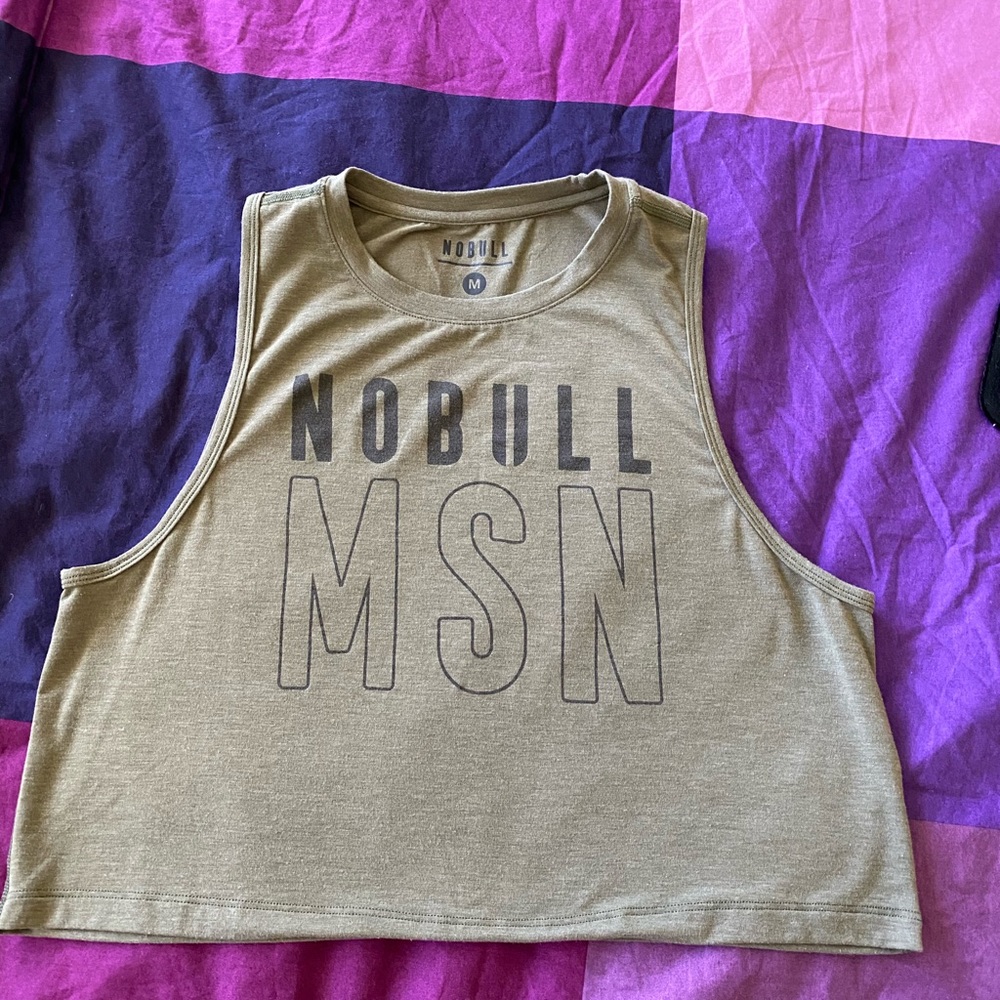 NoBull MSN Muscle Crop Top